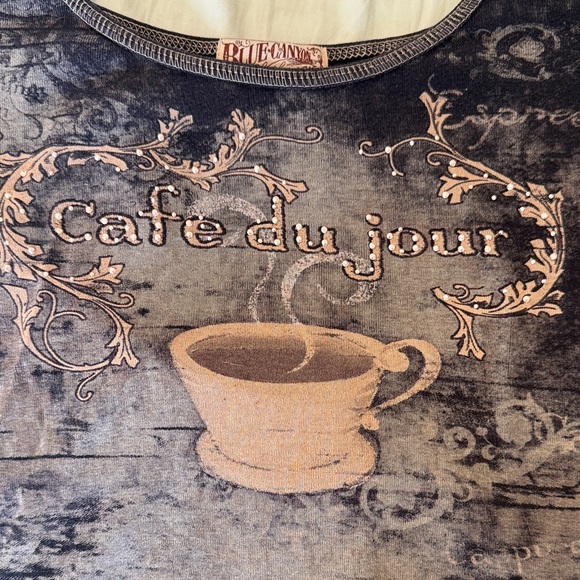 coffee date baby tee - Picture 2 of 3